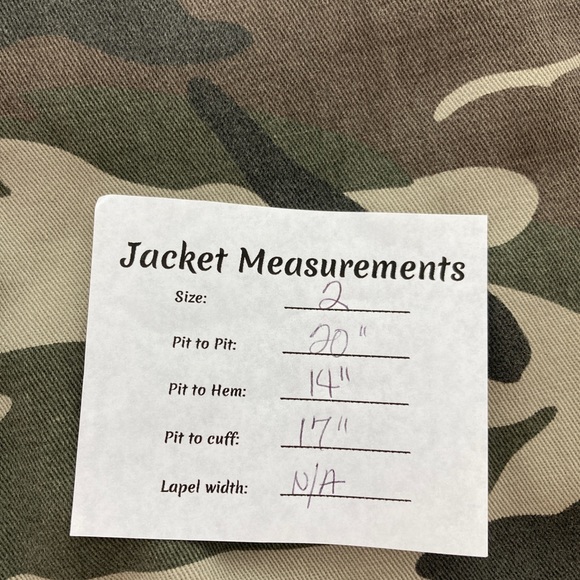 Missguided camo jacket size 2 - Picture 10 of 10